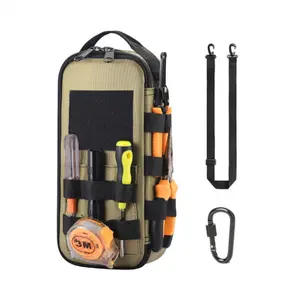 Heavy duty tool kit tactical tool storage box, portable and practical multi pocket bag, Tool Bag Organizer