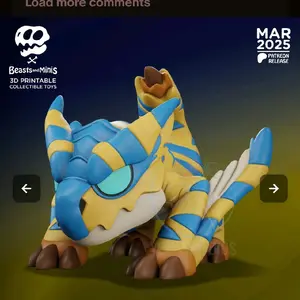 Monster Hunter Tigrex/Brute Tigrex Figure