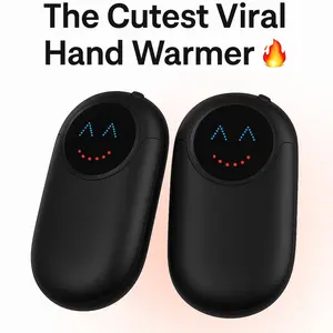 The Perfect Winter Gift ️- PlayHot Long-lasting Magnetic Rechargeable Hand Warmers 2-Pack |  Double-Sided Portable Pocket Heater with 4 Heat Levels, USB-C Fast Charge, Winter, Outdoor & Travel Essential