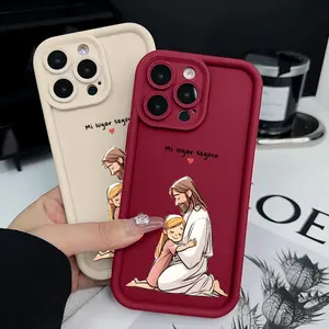 Safe Embrace Phone Case for iPhone 17 Pro Max Plus Air/16/15/14/13/12/11 Samsung Galaxy S25 S24 S23 S22 Ultra Plus FE  Shockproof Drop Protection Rugged Durable Silicone Cover Cellphone Protective