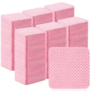 1200PCS Lint Free Nail Wipes Non-Woven Nail Polish Remover Wipes No Lint Cleaning Wipe Absorbable Eyelash Extension Glue Cleaning Wipes Dry Pads Nail Stuff Nail Supplies