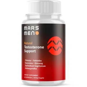 (1 Pack) Mars Men for Men Advanced Max Formula Vitamin Supplement 60 Capsules