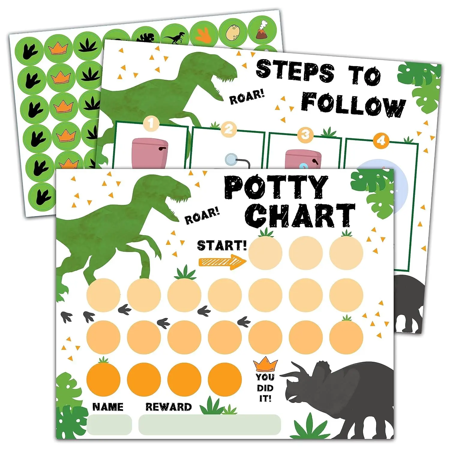 Dinosaur Potty Trainning 1