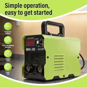 110V Portable IGBT Inverter Stick Welding Machine, Arc Welder Tools Kit with LCD Display, Auto Current Matching, Beginner-Friendly Welding Equipment