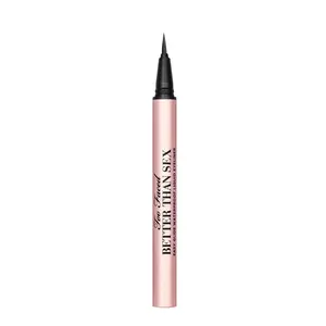 Too Faced Better Than Sex Easy Glide Waterproof Liquid Eyeliner - Smudgeproof, 24 Hour Longwear, Rich Pigment
