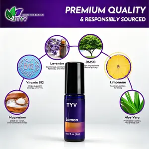 Natural Lemon Terpene Concentrate, Pure Terpenes Essential Oil for DIY Perfume Aromatherapy