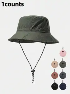 Waterproof Sun Protection Bucket Hat, Sunscreen Leisure Hat, Sunhat, Foldable Fishing Cap, Quick-Dry Outdoor Hiking Hat, Travel & UV Shield, Ideal for Summer
