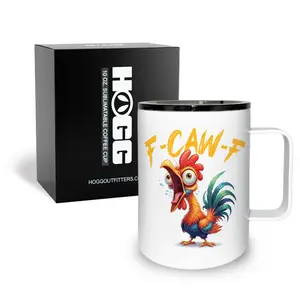 F-Caw-F 10oz Coffee Cup