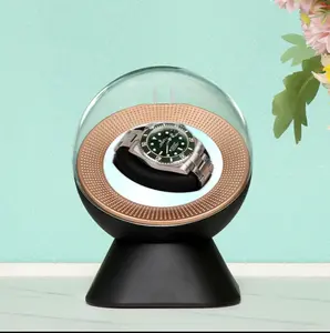 Single Watch Winder “Space Appearance” Design in Black Color