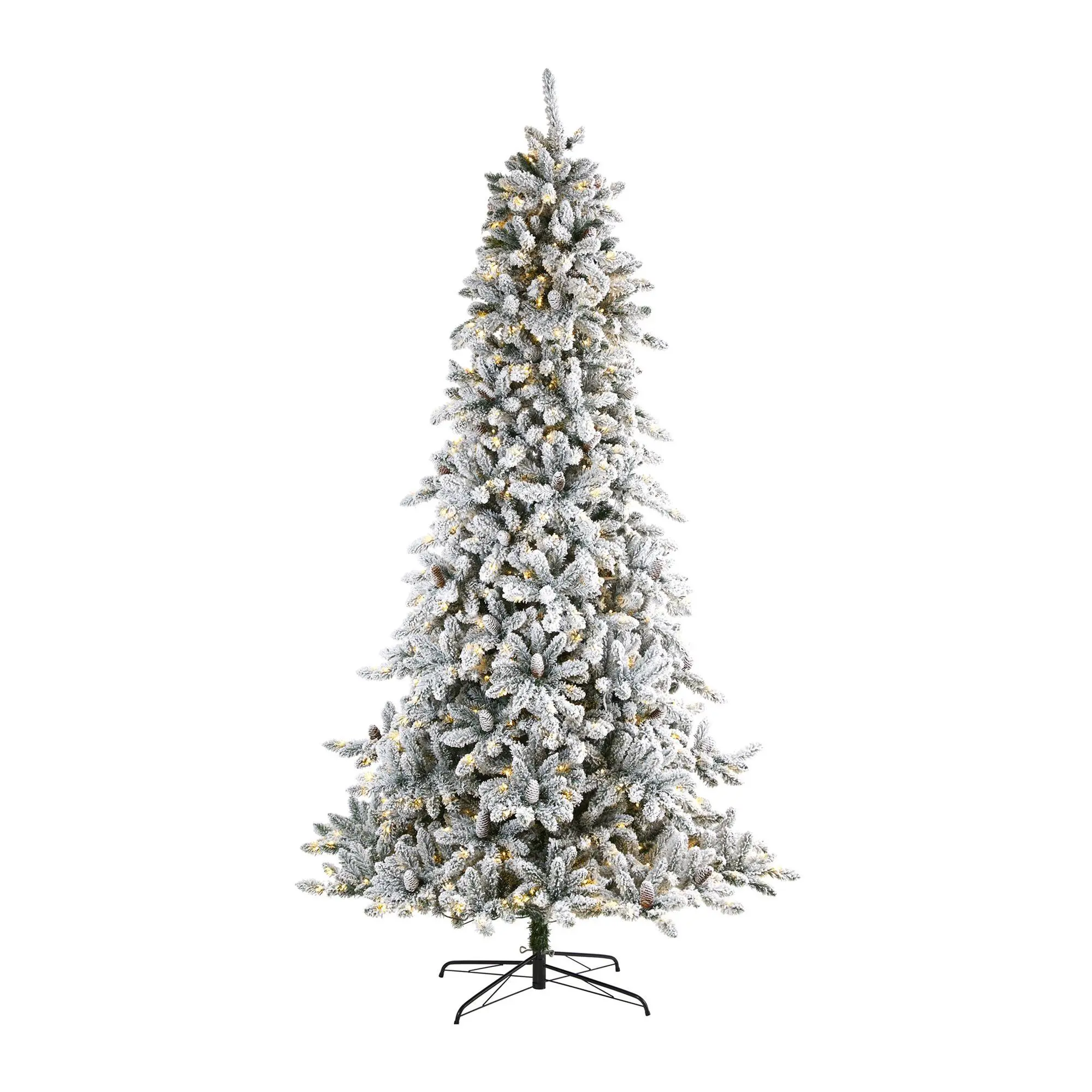 Nearly Natural 9' Tree with Pinecones