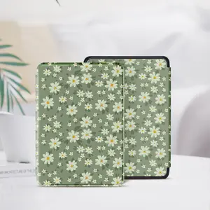 Floral Pattern Tablet Case, Lightweight Shockproof Tablet Protective Cover, Tablet Protector Compatible with Kindle 11th 12th Gen