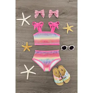 Rainbow Sequin Bikini