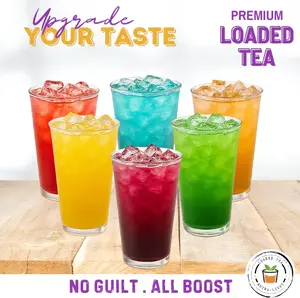 10-Pack Loaded Tea Mix - Sugar-Free HydrationBlend with Clean Caffeine & Low CaloriesBeverage