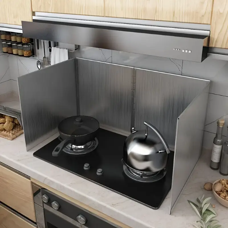 Stove Oil Splash Guard - Essential Kitchen Protection for Safe Cooking - Easy Installation & Durability - Perfect for Home Use
