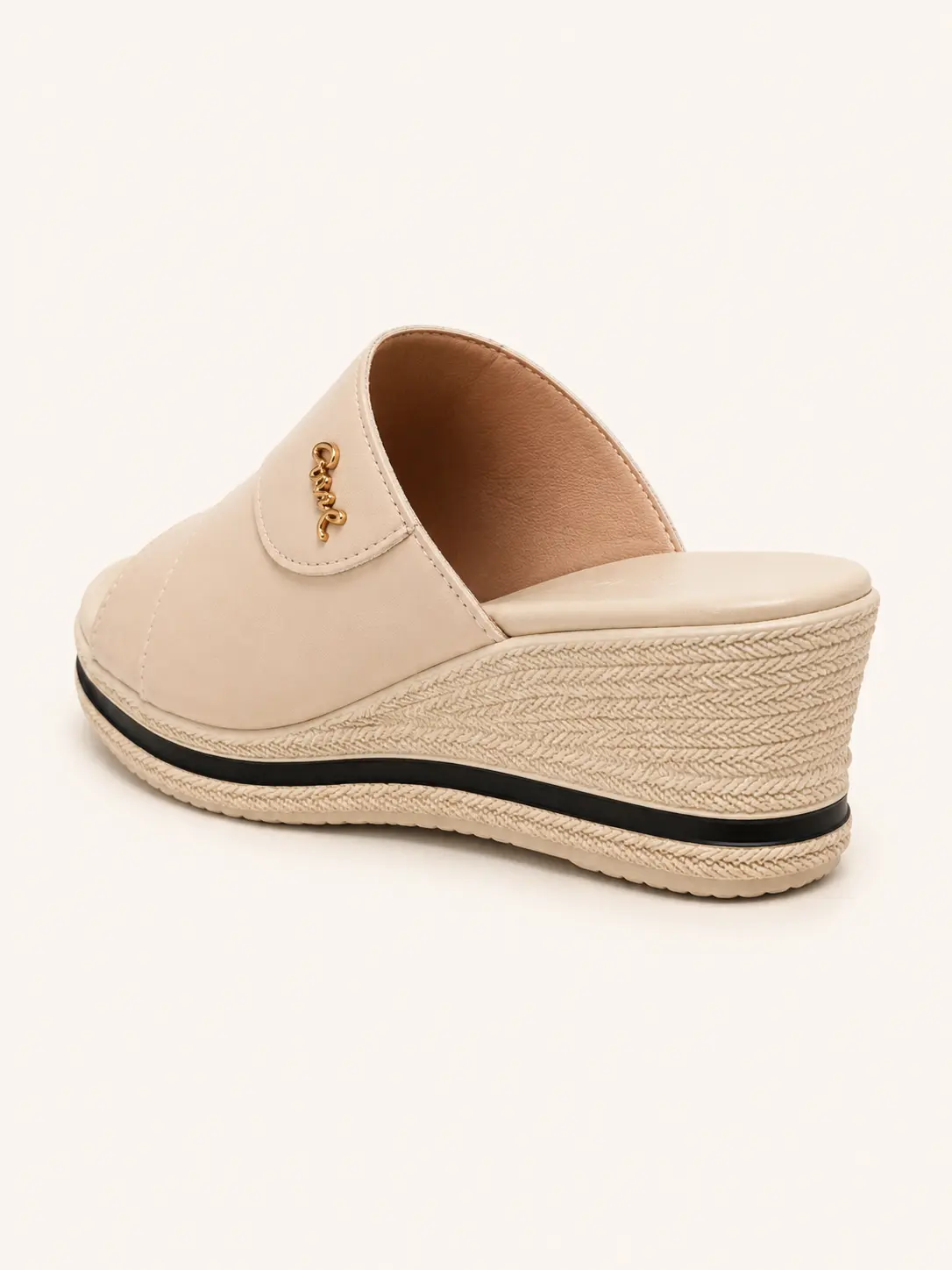 Women's Platform Sandals with Orthopedic Arch Support, Comfortable Open Toe Slides, Summer Walking Shoes, Footwear, Round Toe, Plain, Open-Toe Platform Wedges & Flatform