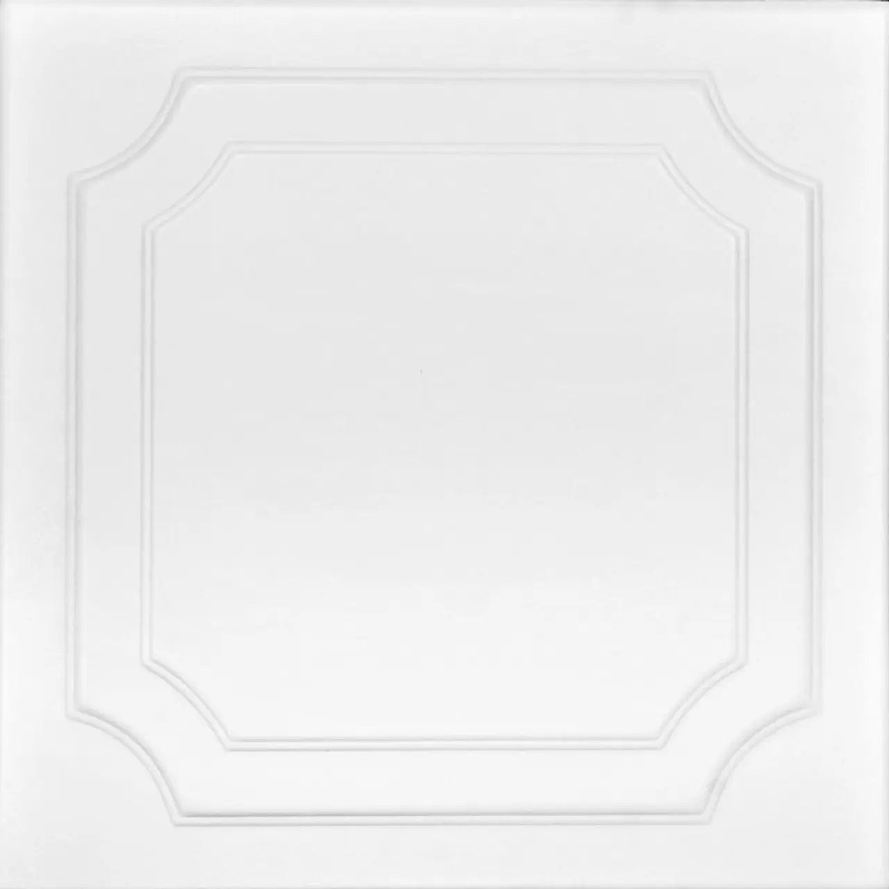 A La Maison Ceilings The Virginian Lightweight Polystyrene Glue-Up Decorative Ceiling Tile Set - 20x20 in #R08, Pack of 8, 21.6 sqft, Manufacturer Warranty, Ideal for Home Remodel, Commercial Spaces, 20 In X 20 In