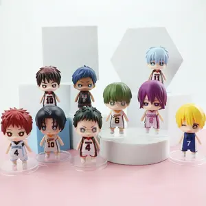 Full Set Anime Kuroko's Basketball Action Figure Kuroko Tetsuya Kagami Taiga Takao Kazunari Model Figurine Toy Boys Gift Pendant