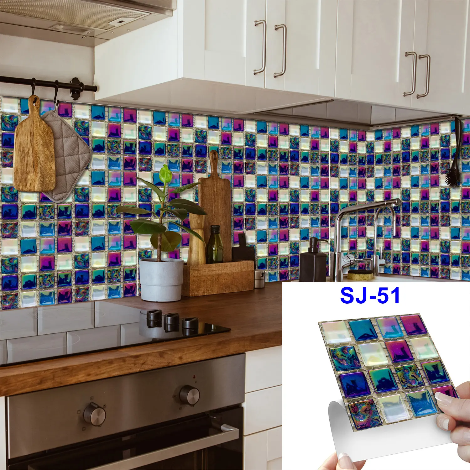 3D Waterproof Mosaic Wallpaper Peel & Stick Tiles, Peel And Stick Wallpaper Designs, durable, easy-to-install, self-adhesive decorative tiles, perfect for kitchen, bathroom and home decorating projects