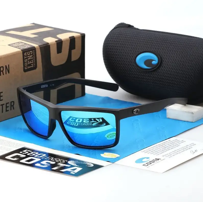 Full Box Costa Del Mar Rinconcito Polarized Sunglasses UV Protection Sport Fishing Driving Outdoor Shades Men Women