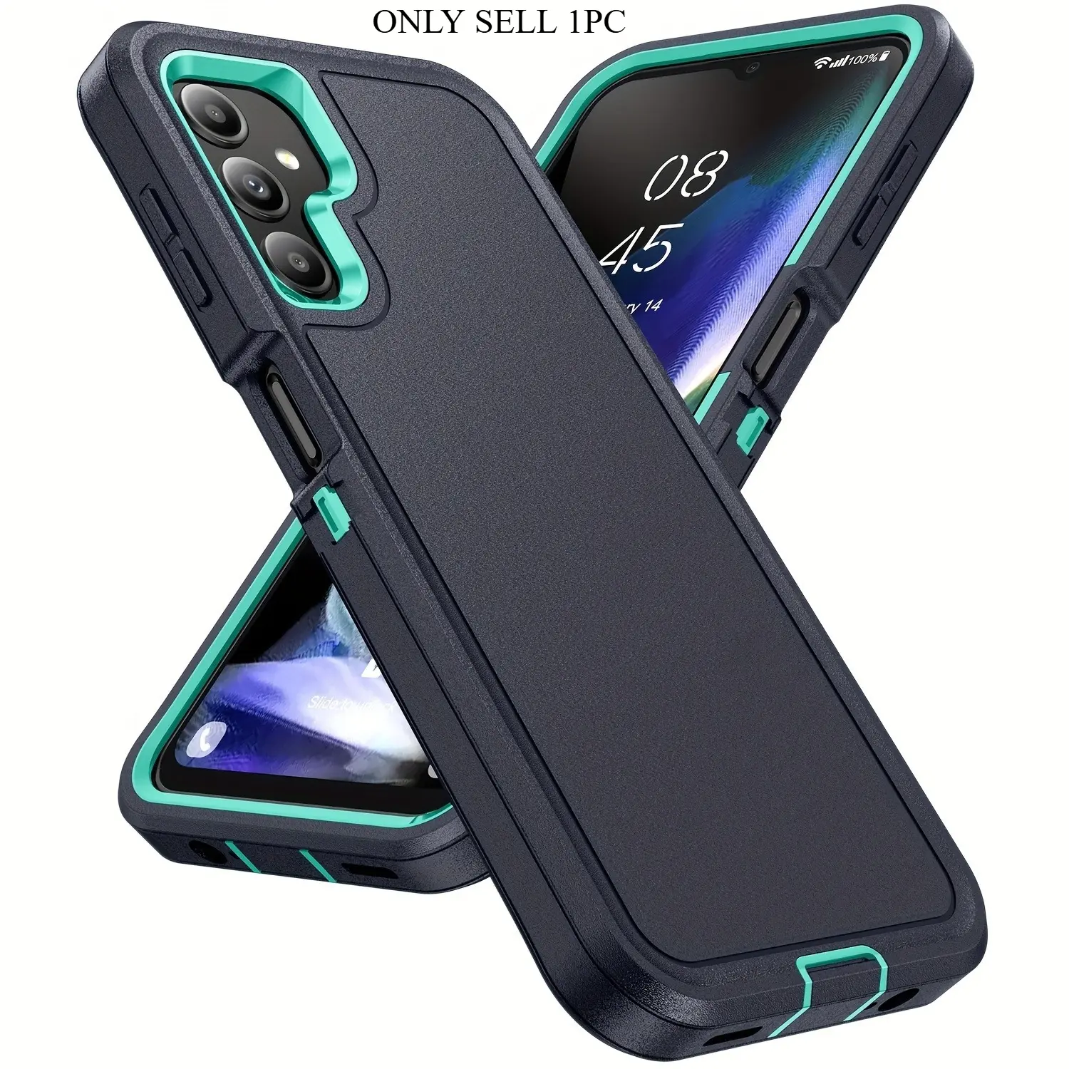 Phone Case, Casing - [Flat Series] Heavy-Duty Anti-Drop Shockproof Three-In-One Protection for Galaxy S26 S25 S24 S23FE S22 Ultra Plus A54 A53 A15 A14 A13 Series