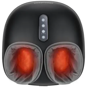 [Christmas Gift] Medcursor Foot Massager Machine with Heat, Gifts for Women, Men, Delivers Relief for Tired Muscles & Plantar, Deep Kneading Therapy, Multi-Level Settings for Home, Office Use