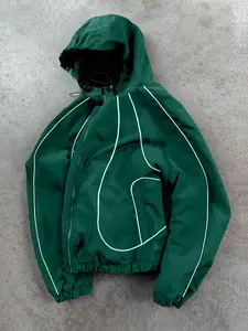 Men's Casual Waterproof Jacket, Sporty Breathable Outerwear, Lightweight Sports Jacket, Lightweight Breathable Outdoor Gear, Durable Design for Hiking & Camping, All-Season Wear