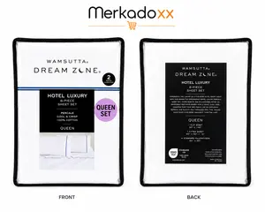 Wamsutta Dream Zone Hotel Luxury 6-Piece Queen Sheet Set – White