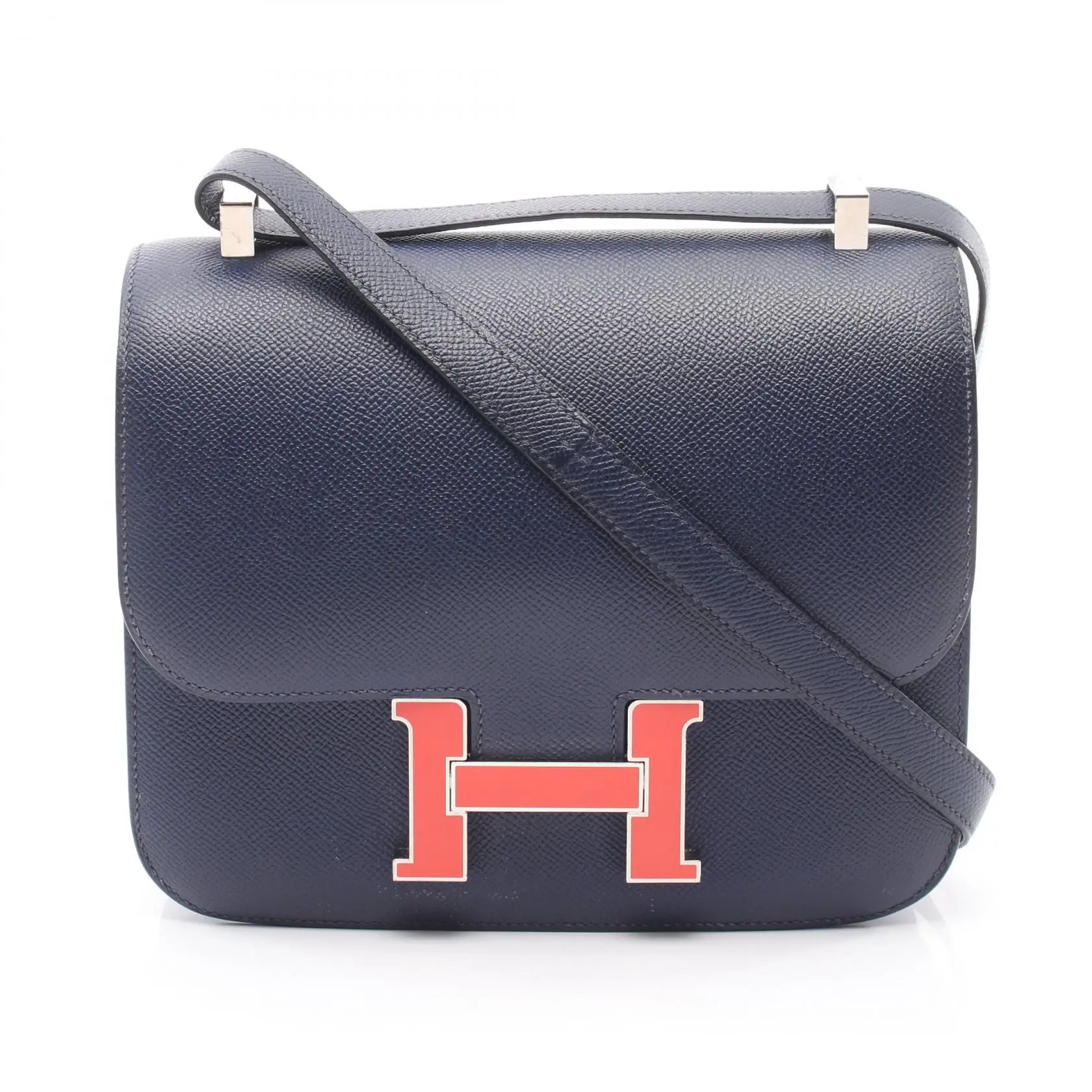 Pre-owned HERMÈS Calfskin Shoulder Bags Hermes Constance3 24 Shoulder Bag