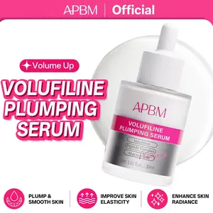 APBM Volufiline Plumping Serum for Face | Volufiline + Niacinamide + Multi-Peptides Facial Serum | Helps Improve Appearance of Fine Lines, Under-Eye Hollows & Smile Lines | Lightweight Hydrating Serum for Fuller, Radiant-Looking Skin (30ml / 1.01 fl. oz.)