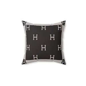H Pillow Home Decor Accent Pillow