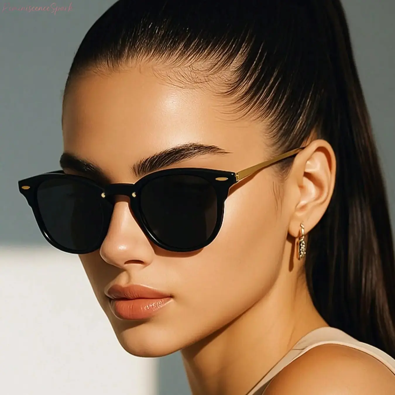 Women’s Vintage Square Sunglasses Frames 2026 - Minimalist Casual Street Style Shades, Facial Contour-Flattering, Outdoor Ready, Ideal for Everyday Wear & Outdoor Activities, Sunglasses For Women, Square Shape