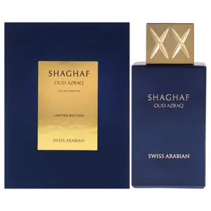 [Livestream]Shaghaf Oud Azraq by Swiss Arabian for Unisex - 2.5 oz EDP Spray (Limited Edition)
