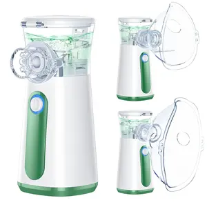 Portable Handheld Nebulizers with Masks, 1 Set Rechargeable Auto-cleaning Nebulizers with 3 Modes, Personal Care Appliances for Home & Travel