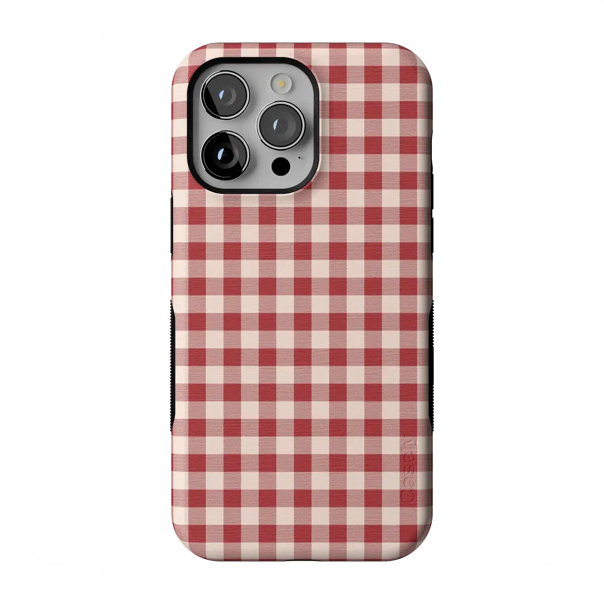 Casely iPhone 13 Pro Max Case | Sweet Jam | Red Gingham | Bold Protective Design | Compatible with MagSafe