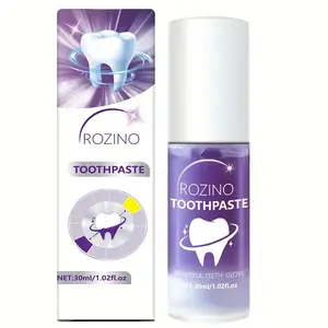 【Ten pack is cheaper】Rozino Purple Toothpaste - Striking Purple Color for Daily Oral Care - Enhances Oral Hygiene - 30ml