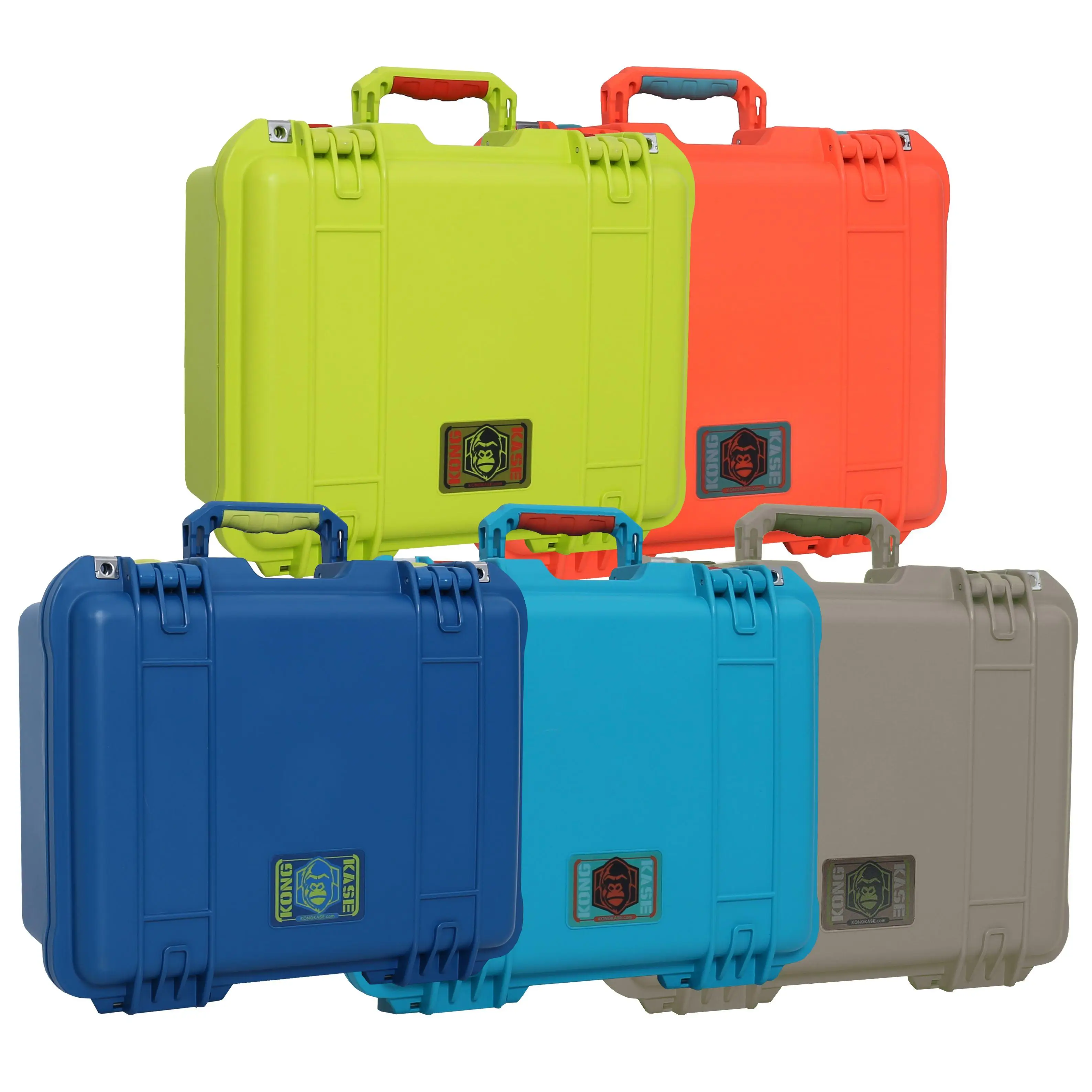 Kong Kase - Rampage Edition: Protective Hard Case with Foam, Shock Resistance & IP67 Rating