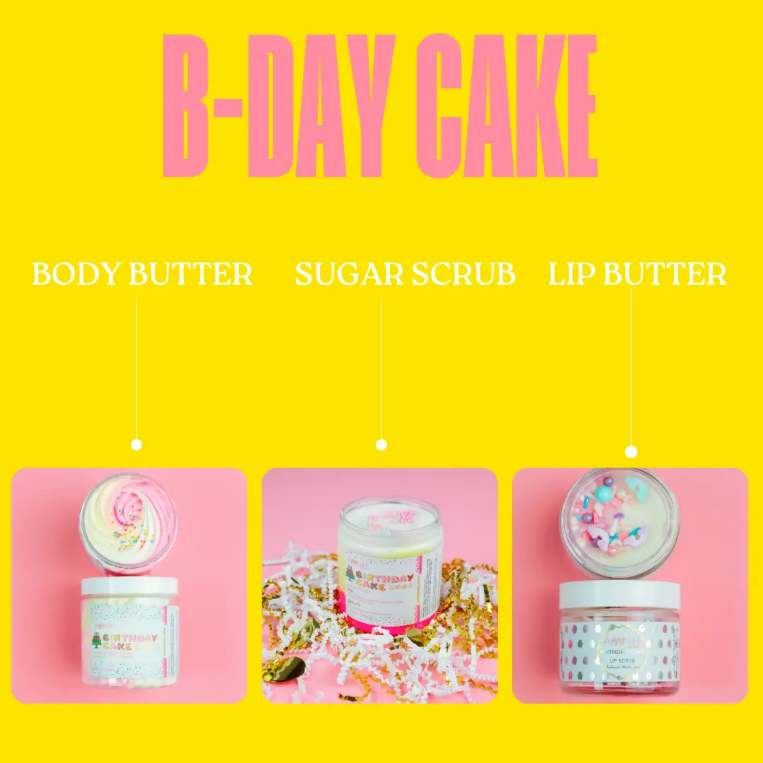 3 Items Each Skincare- Best Selling AMINNAH Bundles Glow  Kit Moisturizing Kit body butter sugar scrub body oil Hydrate Moisturizer Moisture Hydrating