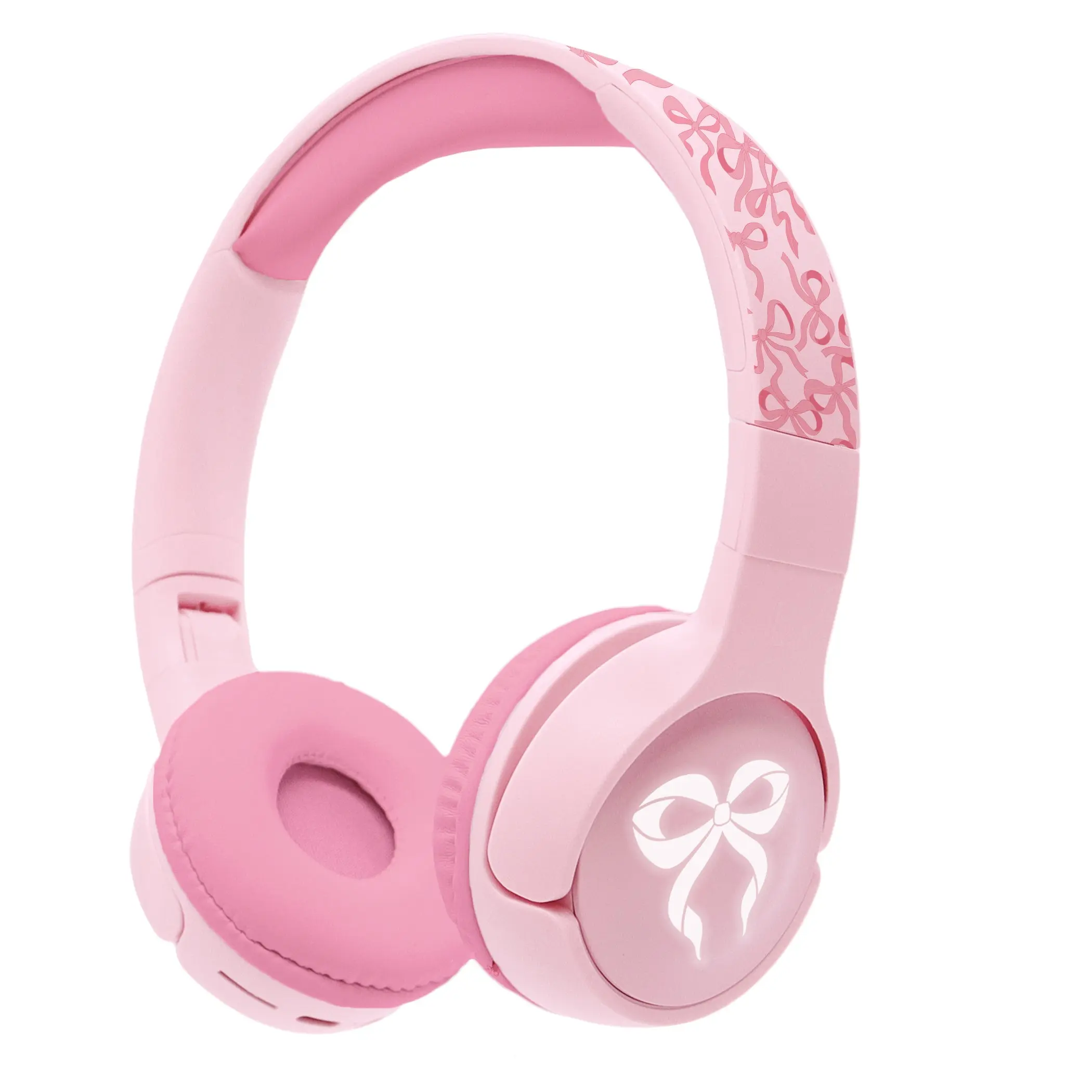 GabbaGoods BriteBeats Kids Volume-Limiting Bluetooth Headphones with LED EarCaps, Adjustable Vibrant Colorful Electronic Audio Accessory, Wireless