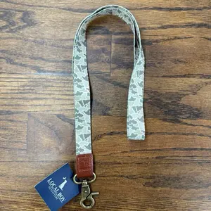 Dog & Moon Long Lanyard