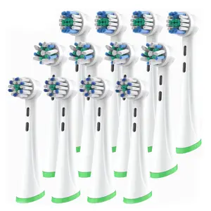 8-Pack Replacement Toothbrush Heads Compatible with Oral-B Io Series, Fits Io 2-10 & 7g Models, Durable Brush Head Set