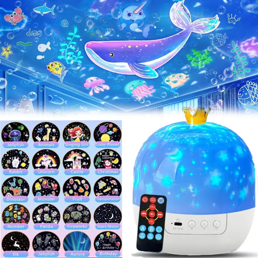 Starry Sky Projector,Galaxy Projector for Bedroom,12 Colours With Remote Control Bluetooth Speaker, Timer, Starry Night Light Star Projector for Bedroom Party Decoration