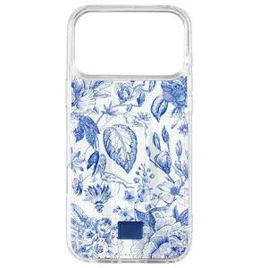 Walli Cases Blue Willow Case Phone Case with Wallet and Finger Strap