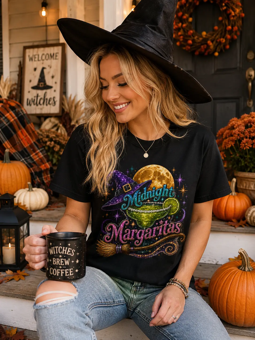 Midnight Margaritas T-Shirt, Unisex Tee, Practical Magic Shirt, Witchy Clothing, Movie Quote, Halloween Costume