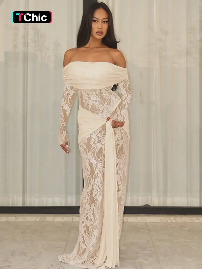 white christmas dresses Alesso Light Olive Satin Cowl-Neck Maxi Dress – Club L London main image 1