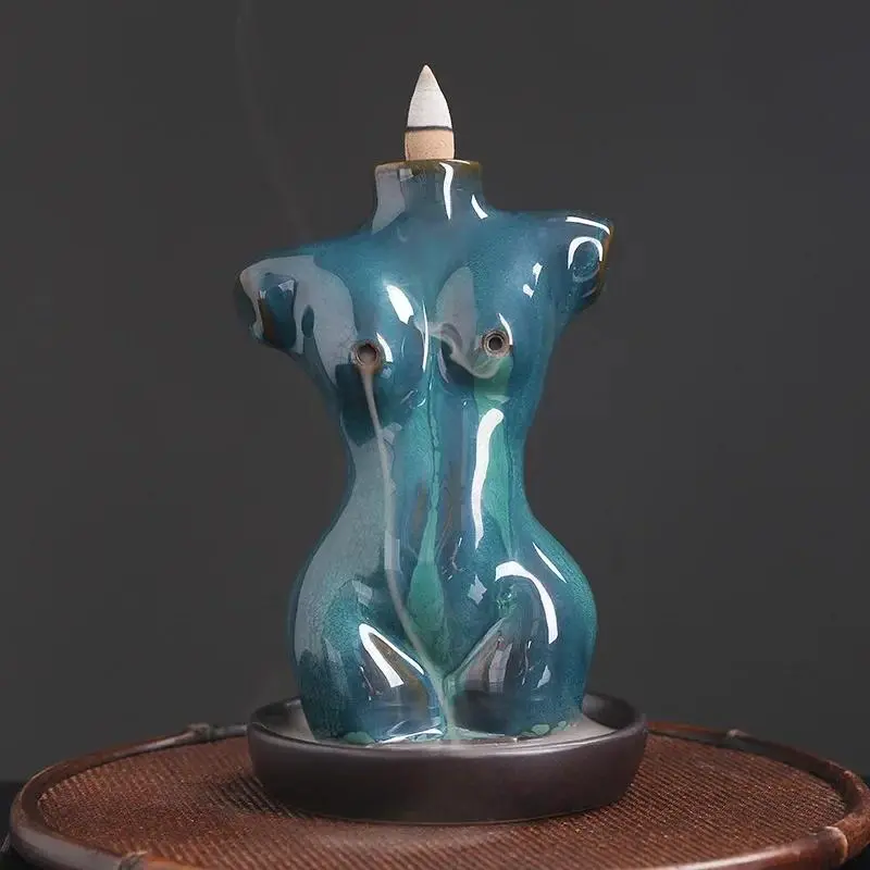 Creative Dragon Design Incense Burner, Ceramic Incense Stick Holder, Incense Holders, Home Office Decor, Home Fragrance Holder, Aromatherapy Scent Diffuser, without Incense, Scented