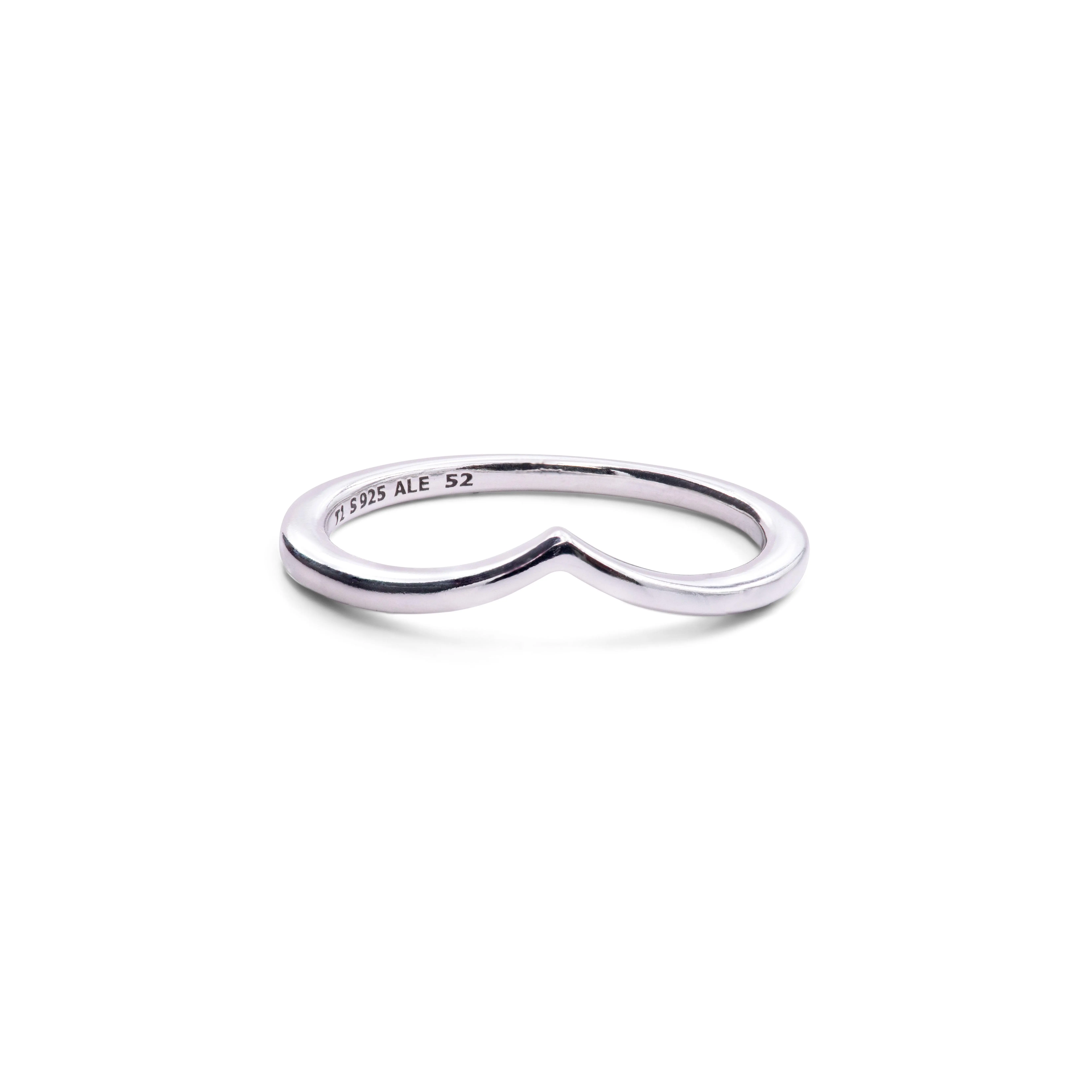 PANDORA Polished Wishbone Ring 196314-60