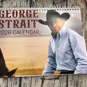 George Strait 2026 Calendar - Official Musician Edition with Iconic Images and Performer Quotes