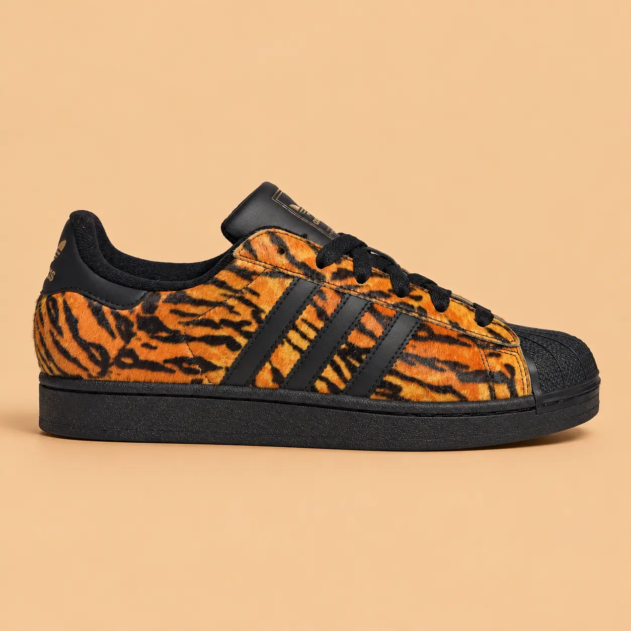 Adidas Superstar II Tiger Print Women's Fashion Sneaker New