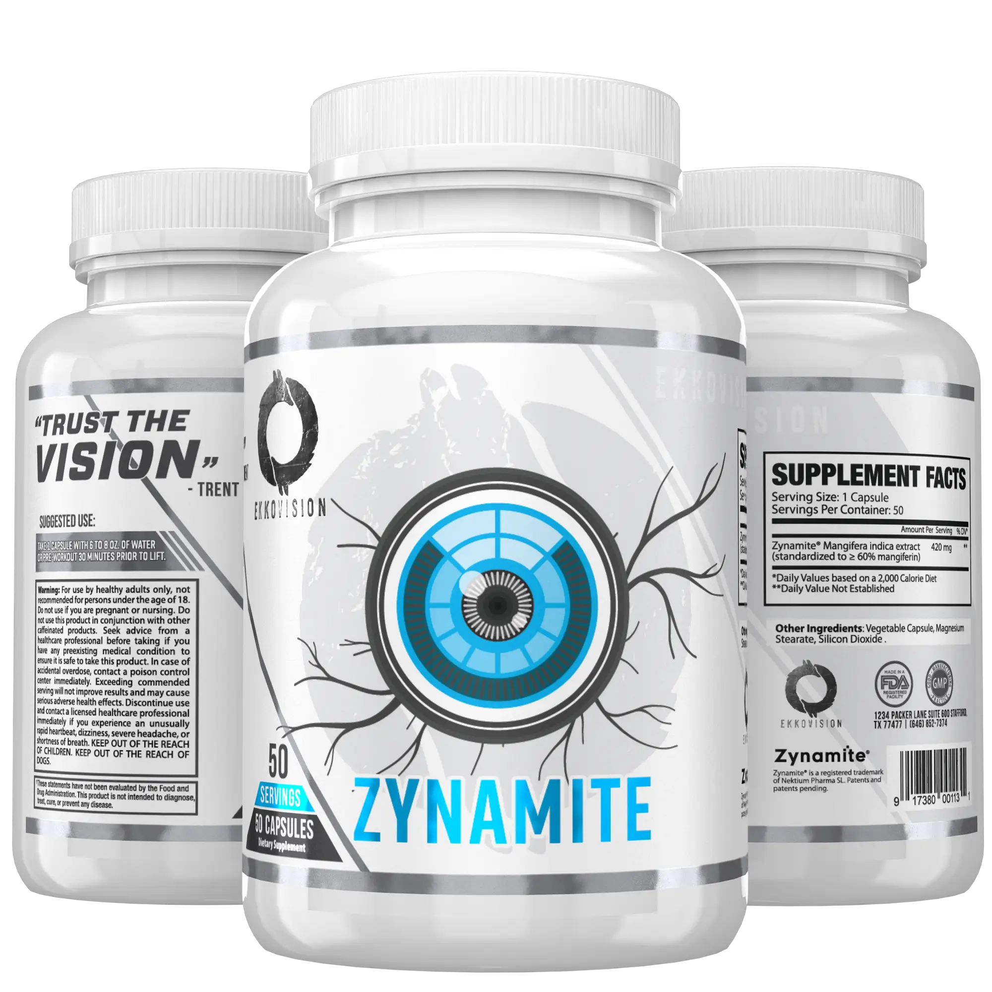 ZYNAMITE VEGGIE CAPSULES 50 SERVINGS