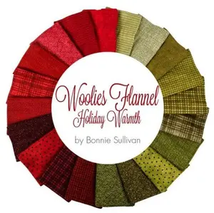 Holiday Warmth Christmas Flannel Fat Quarters - Maywood Studios